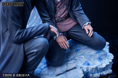 【進擊的巨人】POP.ART工作室－人物篇 002 父慈子孝 艾倫&格里沙5
