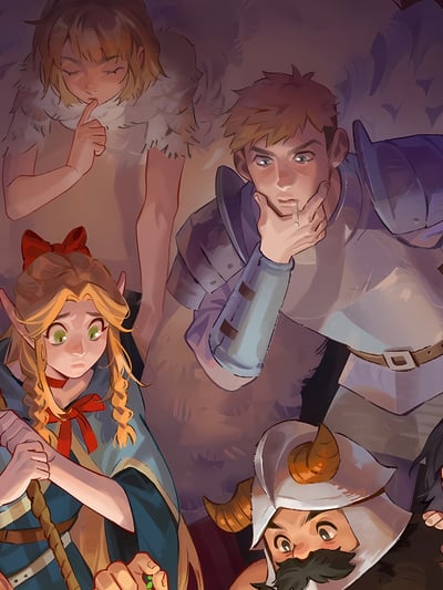 【週邊】星空工作室－迷宮飯 迷宮料理 裝飾畫4