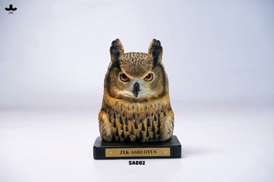 【正版授權】JXK－Statue Aura 長耳鴞頭雕11