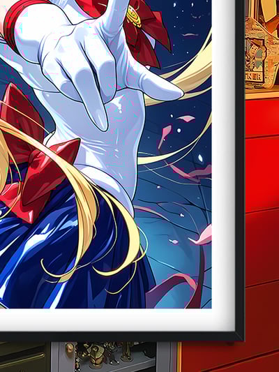 【週邊】巴洛克－美少女戰士 水手月亮 裝飾畫&冰箱貼3