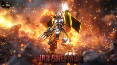 【數碼寶貝】七里路-數碼系列 第一彈 雙姿勢戰鬥暴龍獸1