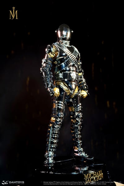 【正版授權】DAMTOYS-麥可傑克森 危險之旅演唱會版 黑色服裝21