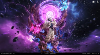 【咒術迴戰】ZanyJoke x 騎士聯盟-終極對決系列 200% 虛式茈 五條悟1