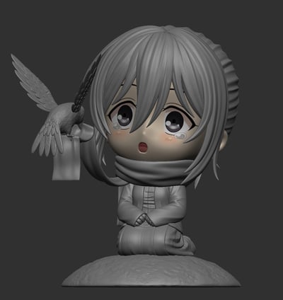 【進擊的巨人】AZ艾助工作室-Q版 自由艾倫9