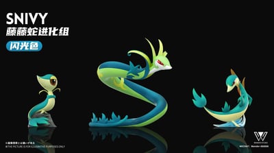 【寶可夢】玩得Wonder studio-阿柏怪進化組 君主蛇進化組9