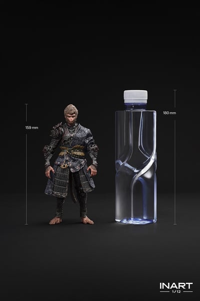 【正版授權】INART-黑神話：悟空 天命人青銅套 1/12 可動人偶22