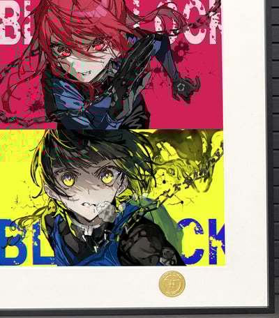 【週邊】H2工作室-藍色監獄 藍色禁區潔世一凪誠士郎蜂樂回千切豹馬BlueLock裝飾畫4