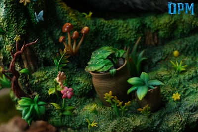 【宮崎駿】OPM-Studio－桌面場景系列 013 樹洞龍貓8