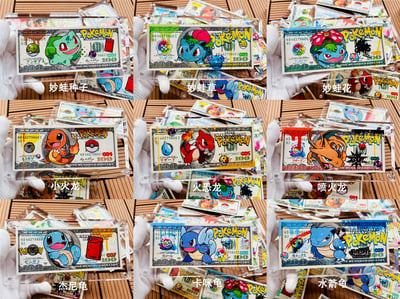 【週邊】星空工作室－寶可夢 第一世代御三家 美金版畫5