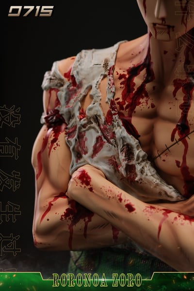 【海賊王】0715工作室-戰損系列 第一彈 浴血索隆8