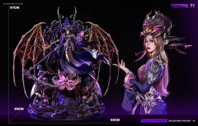 【正版授權】TYultra x 騰訊影片-雙神戰雙神系列雕像 第一彈 比比東 羅剎神14