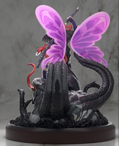 【漫威】行者工作室-漫威系列 靈蝶&毒液4