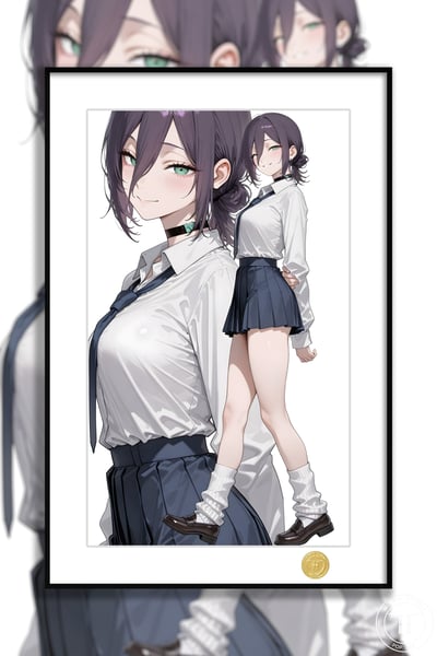 【週邊】H2工作室－鏈鋸人 JK蕾塞 裝飾畫1