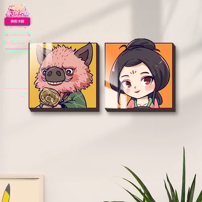 【週邊】阿喵畫社-黑神話悟空Q版可愛八宮格5