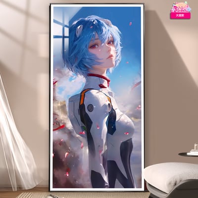 【週邊】阿喵畫社-明日香綾波麗組合5