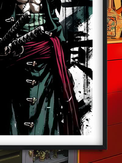 【週邊】巴洛克－海賊王 大劍豪 裝飾畫&冰箱貼3