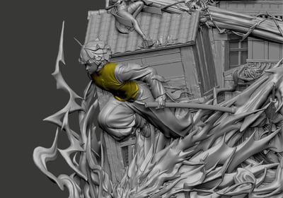 【鬼滅之刃】薪樓工作室-雷 成長6