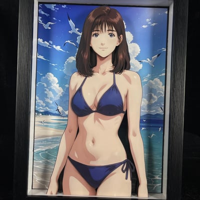 【週邊】B&W Studio-赤木晴子 立體裝飾畫4