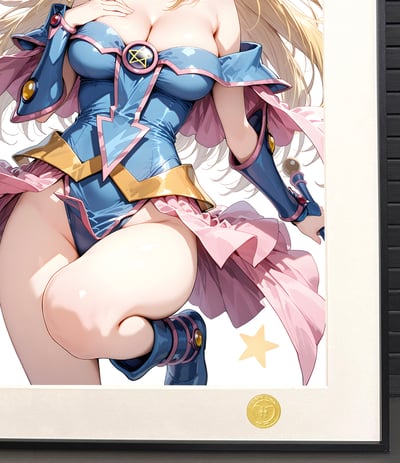 【週邊】H2工作室－遊戲王 黑魔導女孩 裝飾畫4