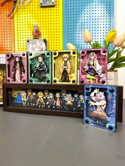 【週邊】萌萌匠－鬼滅之刃 立體方磚二代磚1