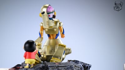 【蠟筆小新】牛子工作室-機器人爸爸和小新3