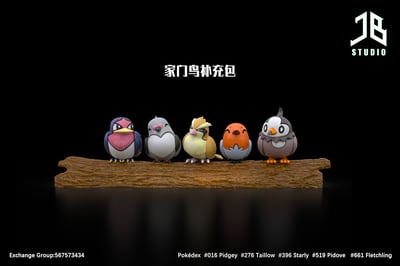 【寶可夢】精寶工作室 JB Studio-生態系列 朽木妖 家門鳥補充包4