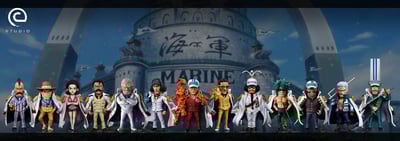 【海賊王】C-STUDIO－海軍系列 大將候補 桃兔3