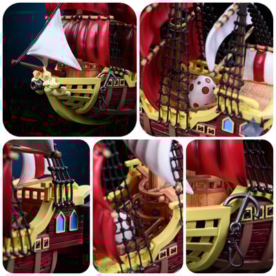 【海賊王】M4工作室-全員船系列 第二十五彈 羅傑海賊船 黃金·傑克遜號3