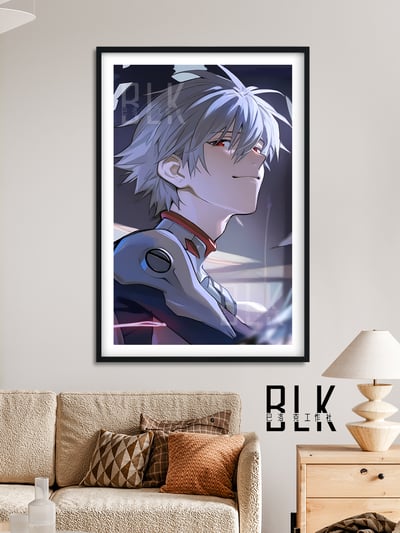 【週邊】巴洛克－新世紀福音戰士 渚薰 裝飾畫&冰箱貼4