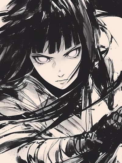 【週邊】星空工作室－火影忍者 水墨火影系列 裝飾畫7