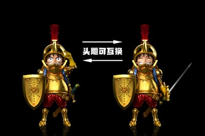 【海賊王】A+研究所-恐怖三桅帆船共鳴 第十一彈 黃金盔甲路飛4