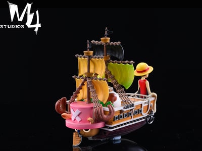 【海賊王】M4工作室-全員船系列 第八彈 前進.魯夫前輩號3