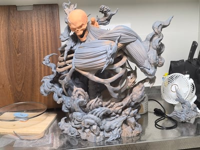 【進擊的巨人】AZ艾助工作室-左手的去向·艾倫&骨架進巨7