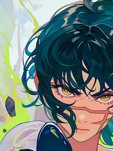 【週邊】巴洛克－電鋸人 夜 裝飾畫＆冰箱貼2