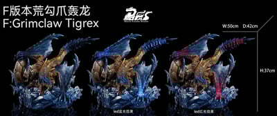 【魔物獵人】BlackFatalisStudio-魔物獵人 轟龍 MonsterHunter Tigrex﻿6