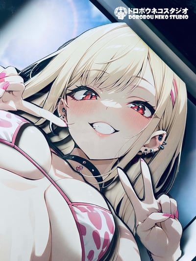 【週邊】泥棒貓工作室-喜多川海夢 立體裝飾畫7