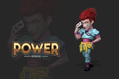 【全職獵人】Power studio-全職獵人考試篇 西索1