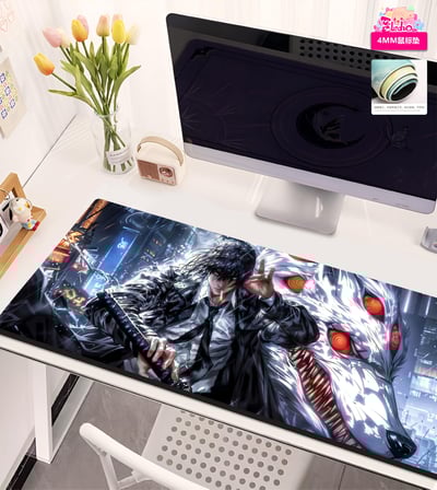 【週邊】阿喵畫社－鏈鋸人 墨染 早川秋五幅套組4