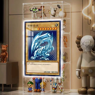 【週邊】阿喵畫社－遊戲王 青眼白龍 燈帶裝飾畫3