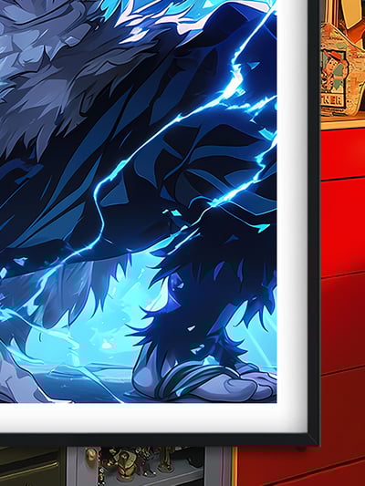 【週邊】巴洛克-閃光伊之助鬼滅九小隻鬼滅之刃無限城篇Inosuke炭治郎炎柱動漫裝飾畫4