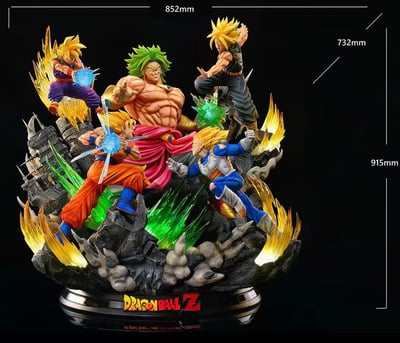 【七龍珠】kylin studio-七龍珠週年系列 002 賽亞人超激戰布羅利3