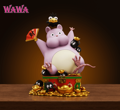 【宮崎駿】wawa-studio－招財系列 招財坊寶寶1