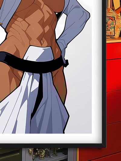 【週邊】巴洛克－死神 蒂雅·赫麗貝爾 裝飾畫 & 冰箱貼4