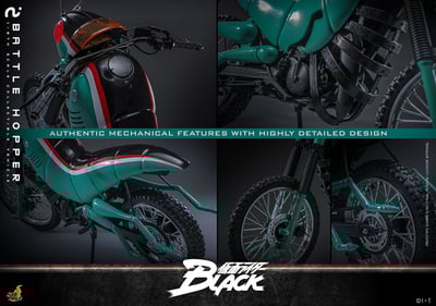 【正版授權】HOTTOYS-假面騎士Black 戰鬥蝗蟲 TMS1613