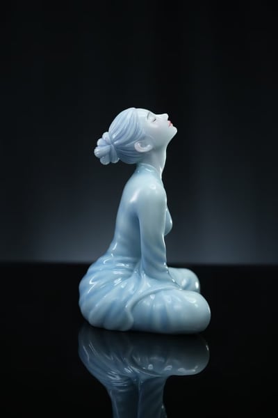 【原創授權】GF工作室-國風彩瓷手辦系列 凝思2