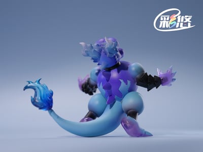 【寶可夢】彩悠工作室－白銀大會 小智vs小茂陣容 第八彈 小茂王牌 鴨嘴火獸3