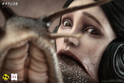 【伊藤潤二】2%Studio x MOWAN Studio－詭怪臻藏館系列雕像 MW-01 夕子 蛞蝓少女4