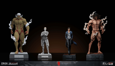 【進擊的巨人】天元工作室 TY-Studio－巨人軍團系列 艾連9