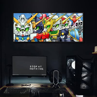 【週邊】千鳥社－萌鋼之魂 裝飾畫3