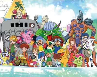 【數碼寶貝】光丘工作室-主角團 數碼寶貝 美美 巴魯獸3